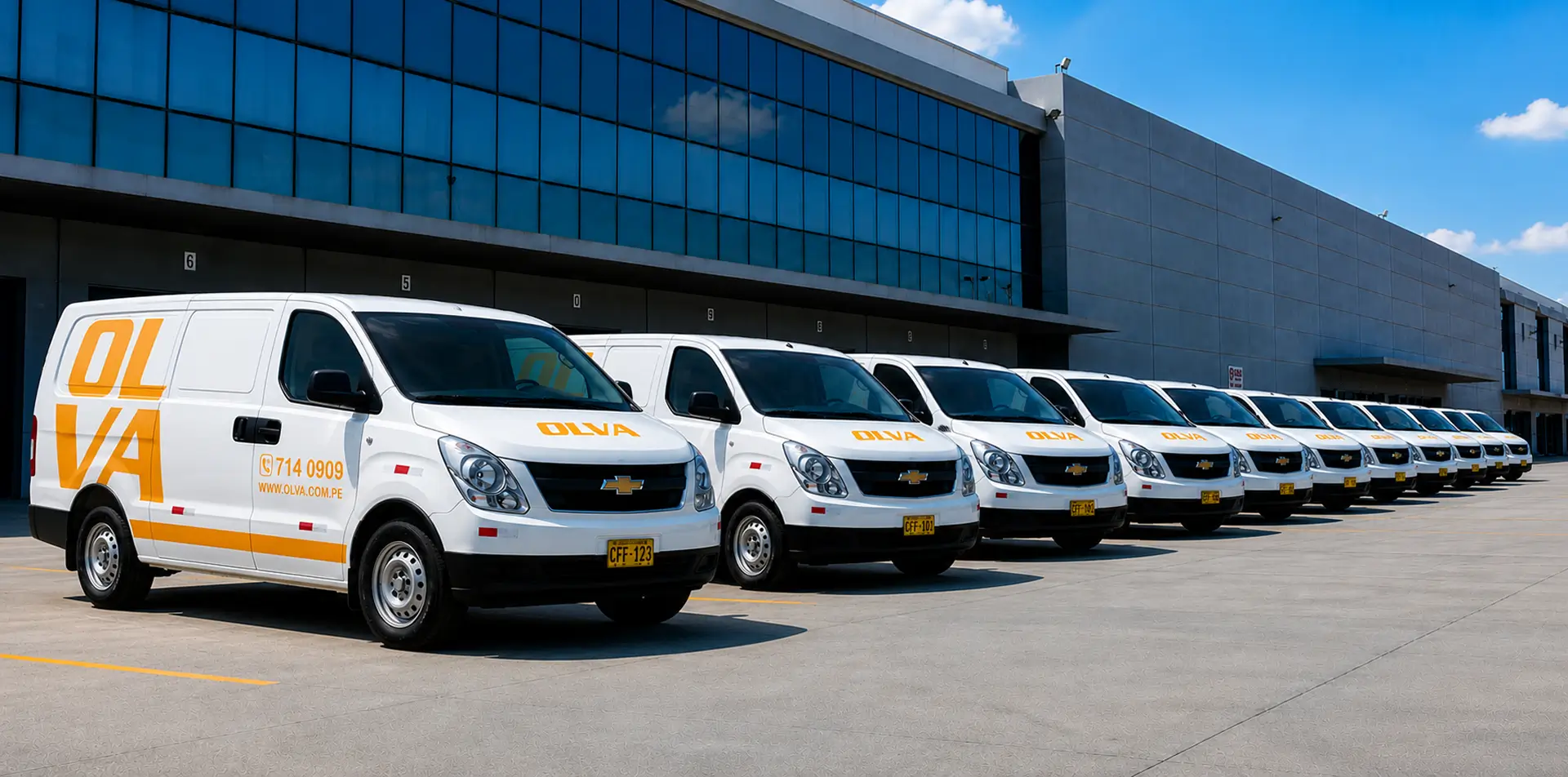 furgonetas servicio envio corporativo olva