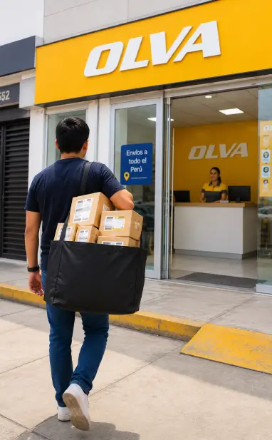 drop off envios paqueteria tienda olva